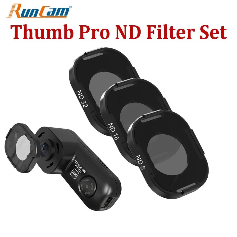 RunCam Thumb Pro 4K FPV ī޶ ̵ FOV ND  Ʈ, RC FPV ̽   ó ŸϿ  ׼ ī޶
